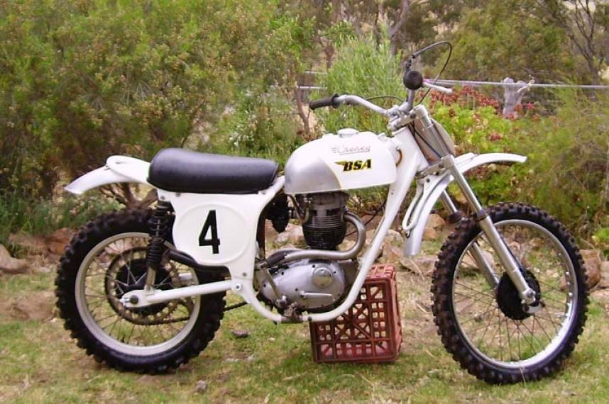 Cheney Bsa Gp44 Classic Motorcycle Pictures
