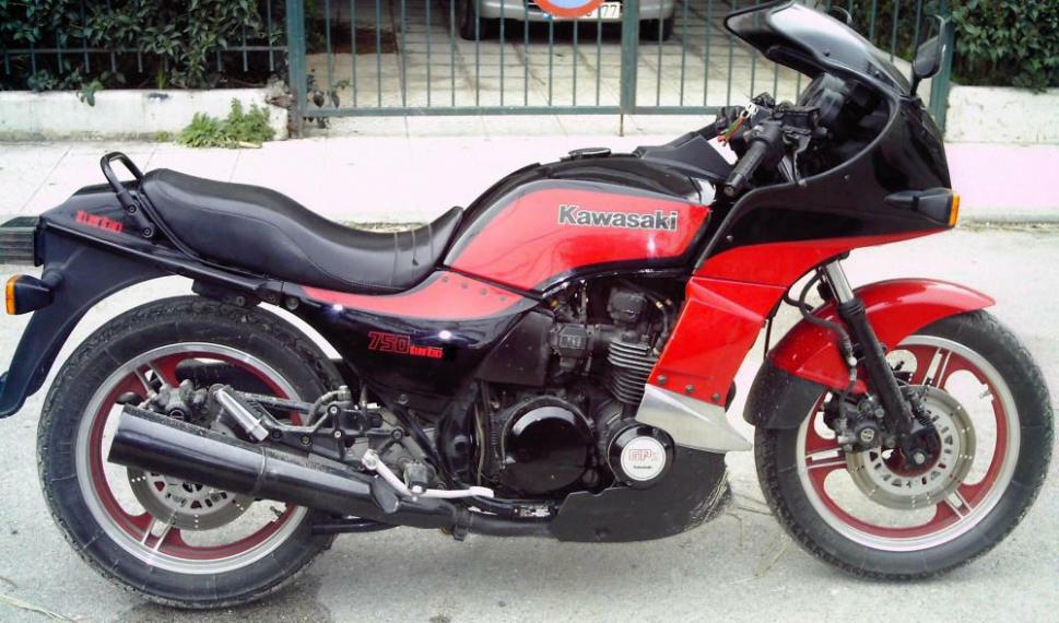 Mundtlig Årligt Gummi 1984 Kawasaki GPZ750 Turbo Classic Motorcycle Pictures
