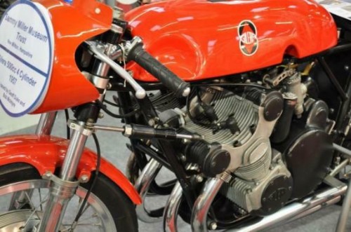 Gilera 4 at the 2011 Race Retro Show