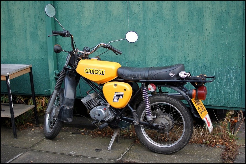 1990 Simson S51 Classic Motorcycle Pictures