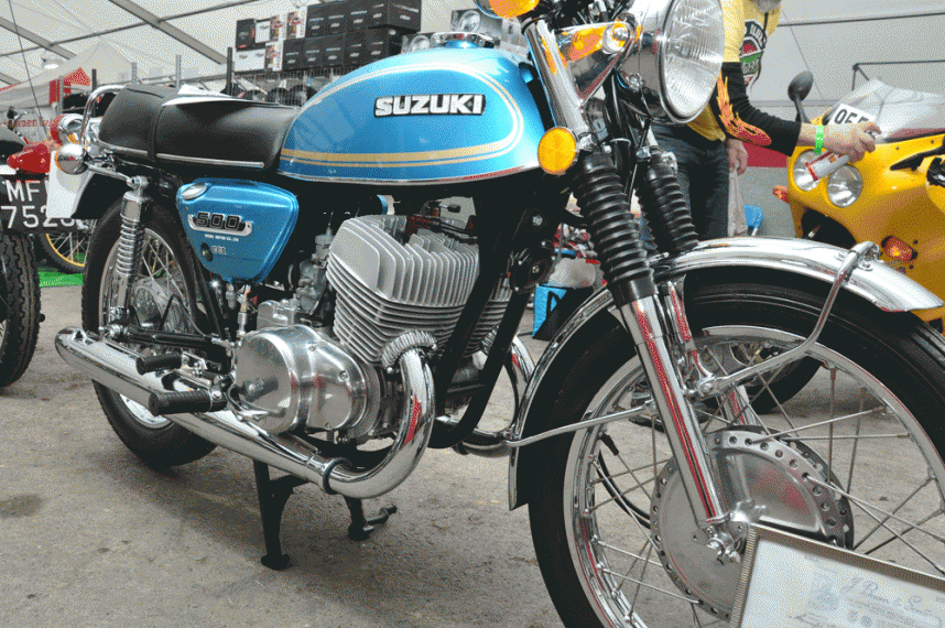 Vintage Suzuki Motorcycle 11