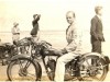 AJS on Blyth Beach in 1931