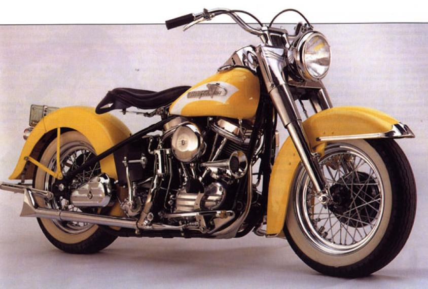 1956 Harley Davidson FLH Classic Motorcycle Pictures