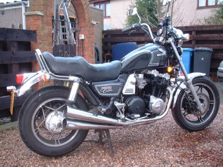 It is a a 1983 Honda CB1000 Custom imported from USA in'98
