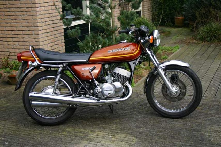 1976 KH500 Classic Motorcycle Pictures