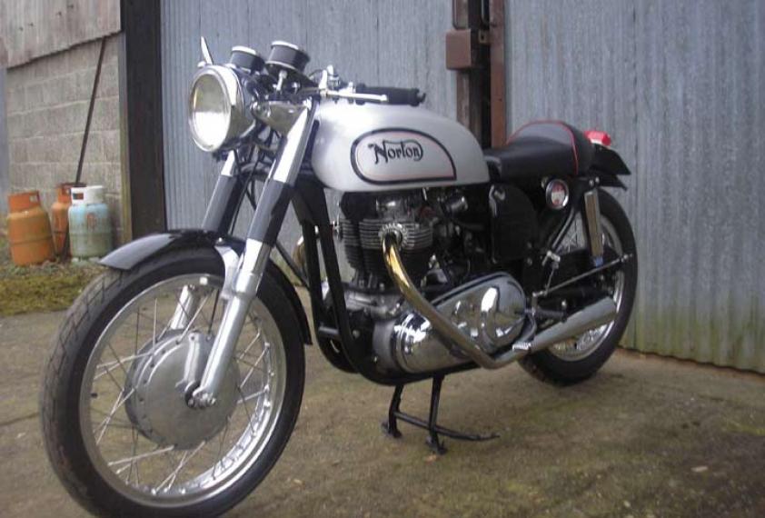 Norton Atlas Cafe Racer Classic Motorcycle Pictures