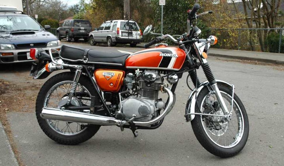 1973 Honda CB350G Classic Motorcycle Pictures