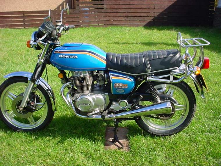 1980 Honda CB400AT Hondamatic Classic Motorcycle Pictures